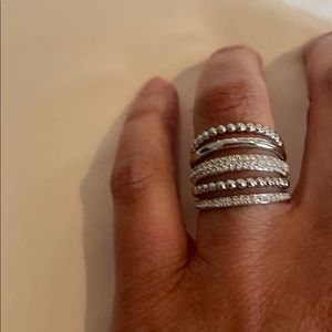 Swarovski ring - size 60